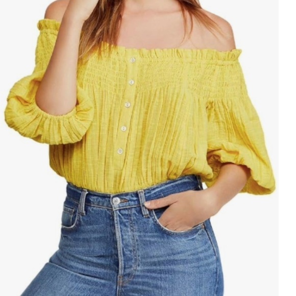 We The Free Dancing Till Dawn 100% Cotton Crop Top, M - Picture 2 of 13